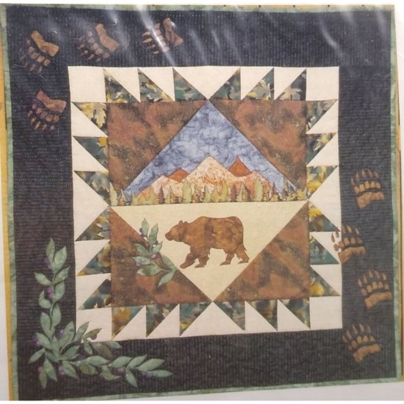 UNCUT Vintage Quilt Sewing Patterns, Bear Ridge 720, Granola Girl 1998 Debbie - Picture 1 of 3